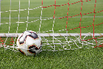 soccer ball grass net-629
